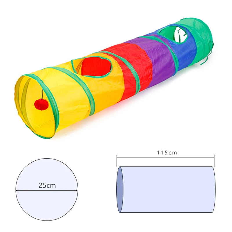 Collapsible Pet Play Tube